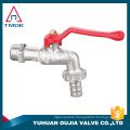 TMOK Garden hose tap 1/2'' BSP ball valve with metal snap Fitting fits Hozelock